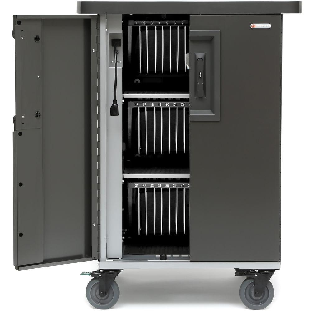 Bretford EVER Cart T45 Mobile 45-Device AC Charging Cart with 180° Back Panel