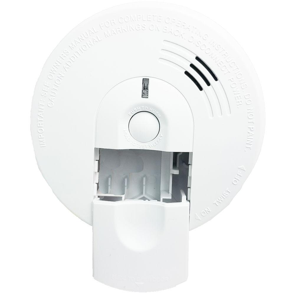 Bush Baby Stealth HD Wi-Fi Hardwired Smoke Detector with Front-View Camera