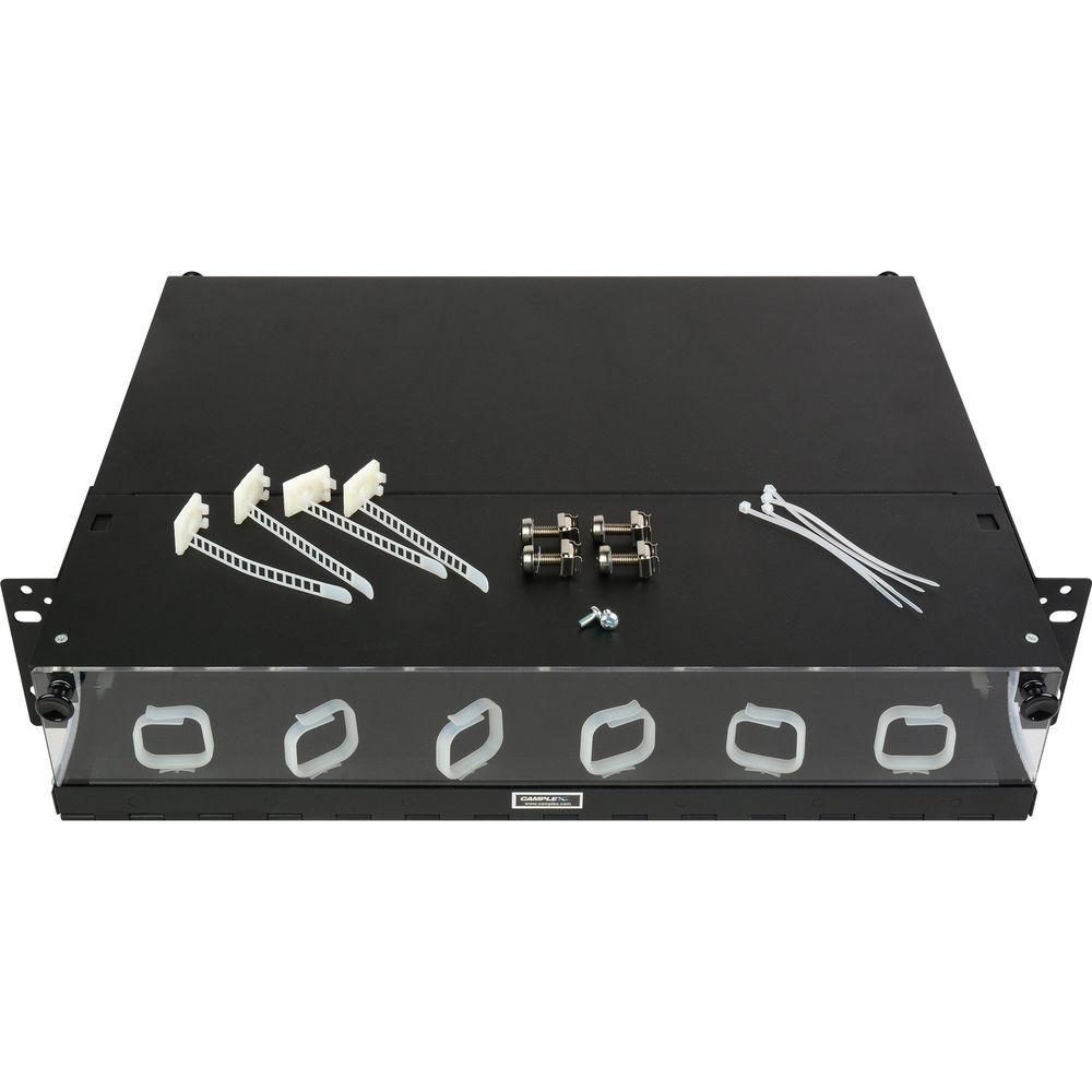 Camplex 2RU Adjustable Fiber Enclosure for 19" 23" Racks