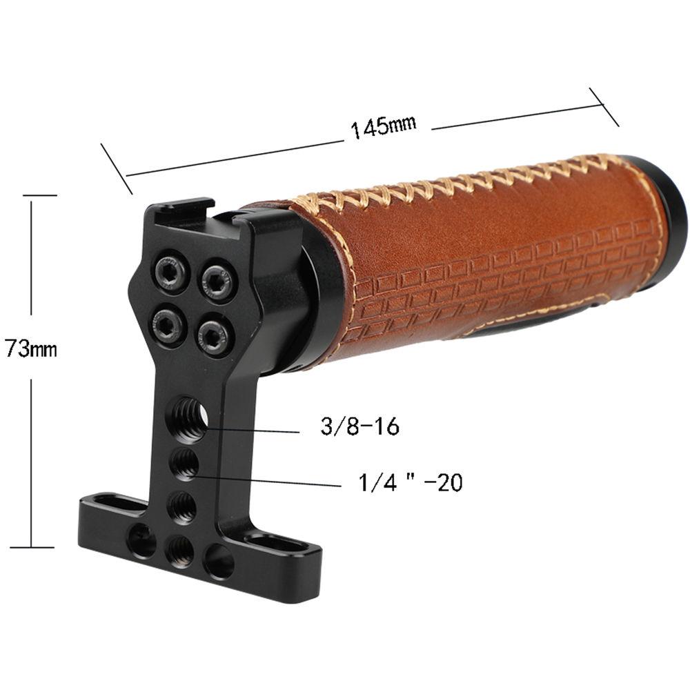 CAMVATE Top Handle with 1 4"-20 Mounting Holes Screws for DSLR Camera Rig