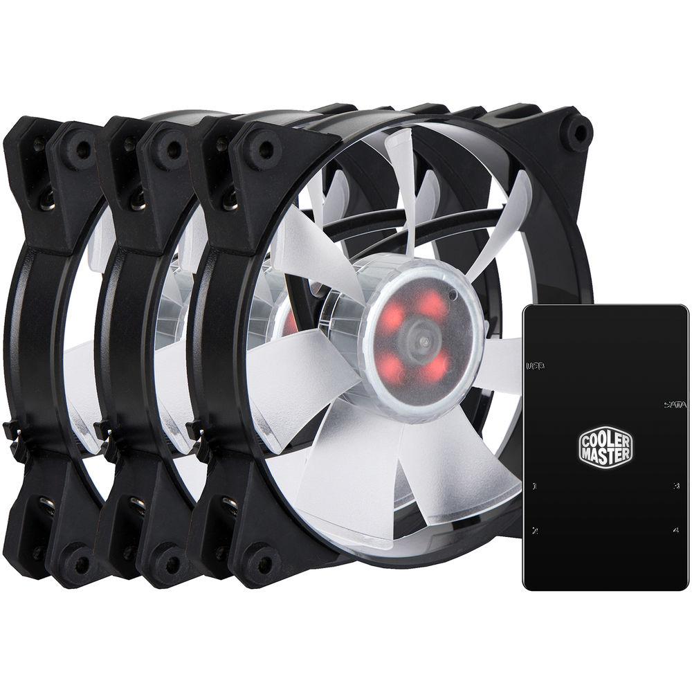 Cooler Master MasterFan Pro 140 Air Flow RGB 3-in-1 with RGB LED Controller