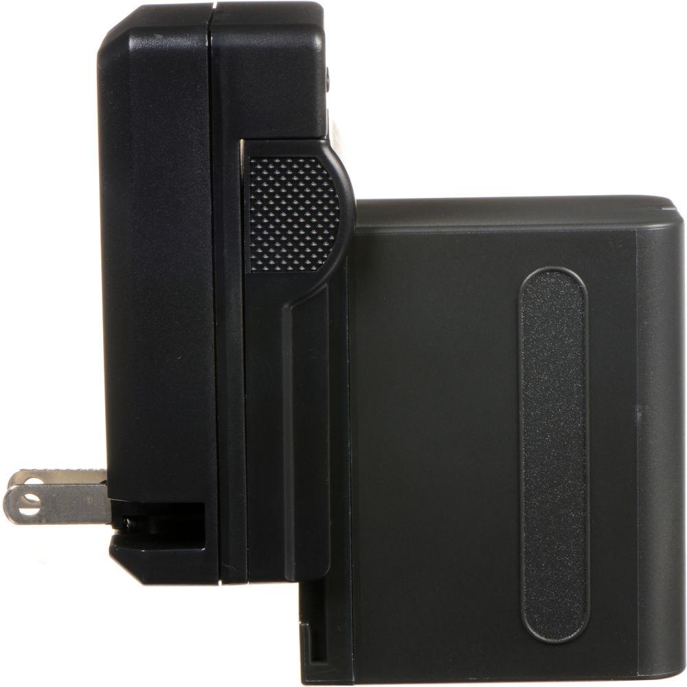 Dracast 2x NP-F 6600mAh Batteries and 2 Charger Kit with V-Mount to NP-F Converter