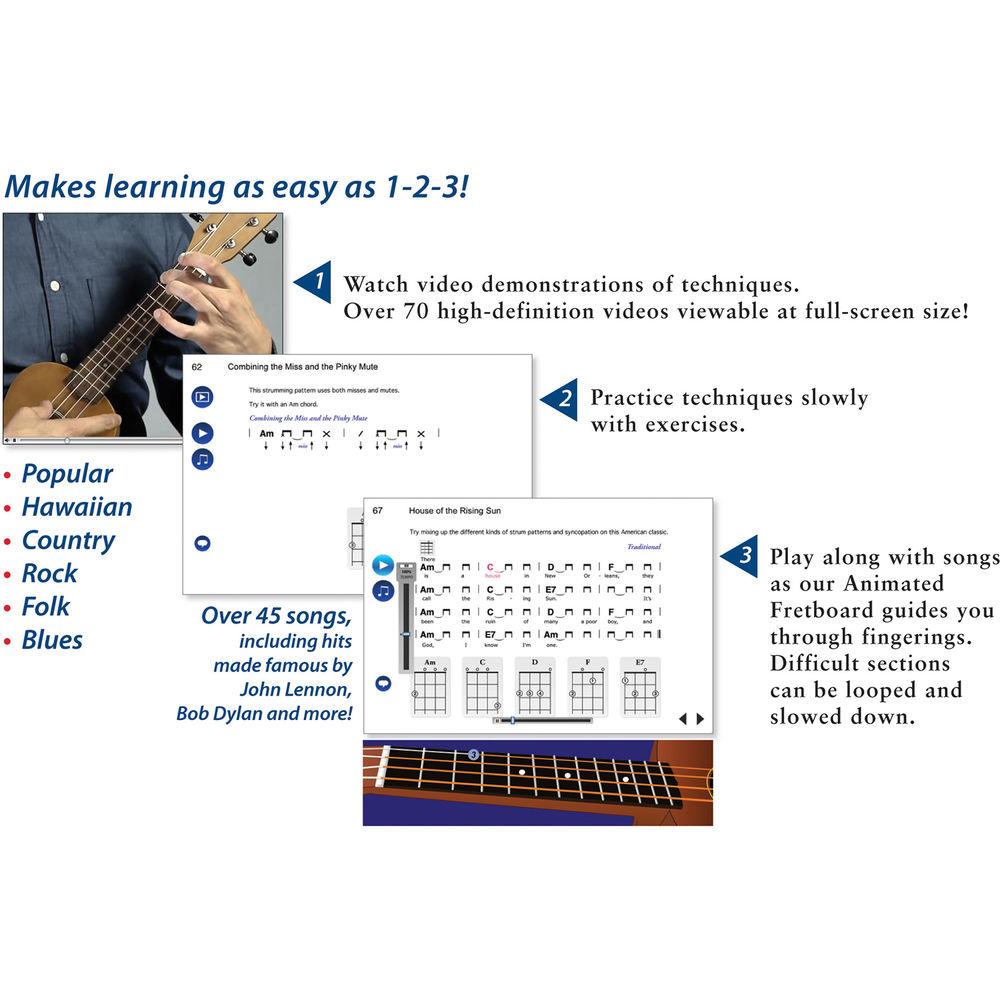 eMedia Music Ukulele Method - Beginner Ukulele Lessons