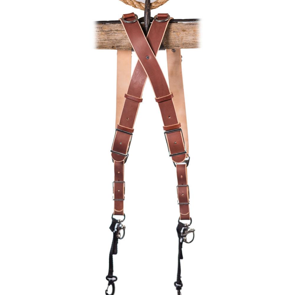 HoldFast Gear Money Maker Two-Camera Harness with Silver Hardware