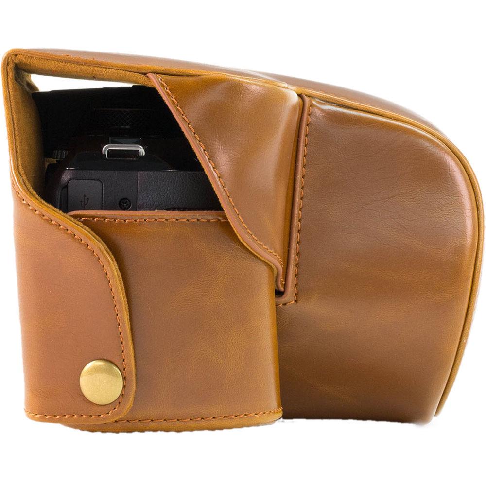 MegaGear Ever Ready Leather Camera Case for Nikon COOLPIX B700