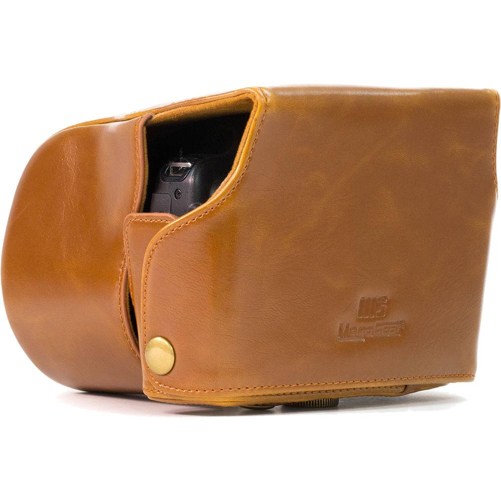 MegaGear Ever Ready Leather Camera Case for Nikon COOLPIX B700
