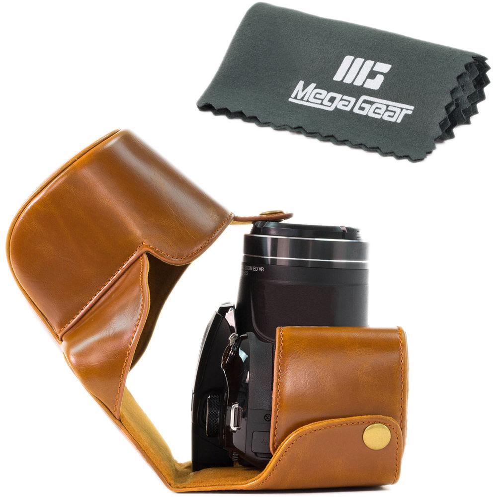 MegaGear Ever Ready Leather Camera Case for Nikon COOLPIX B700