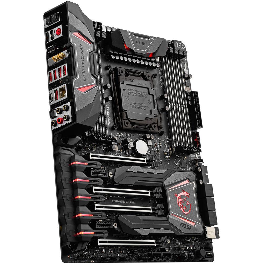 MSI X299 Gaming M7 ACK LGA 2066 ATX Motherboard