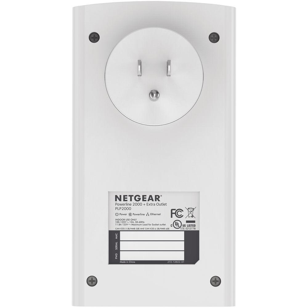 Netgear PLP2000 Powerline 2000 Network Extender Kit