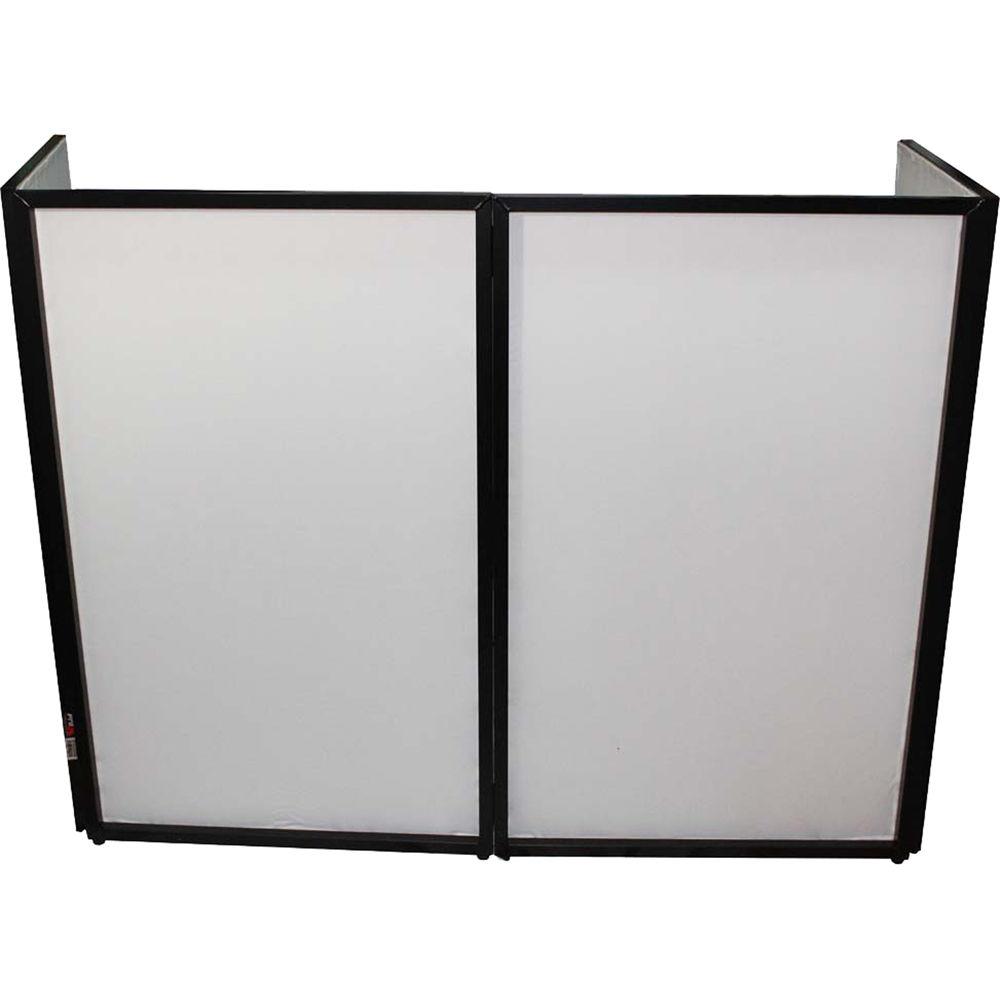 ProX DJ Facade - Aluminum 4-Panel Scrim Package with Bag and Black White Scrims