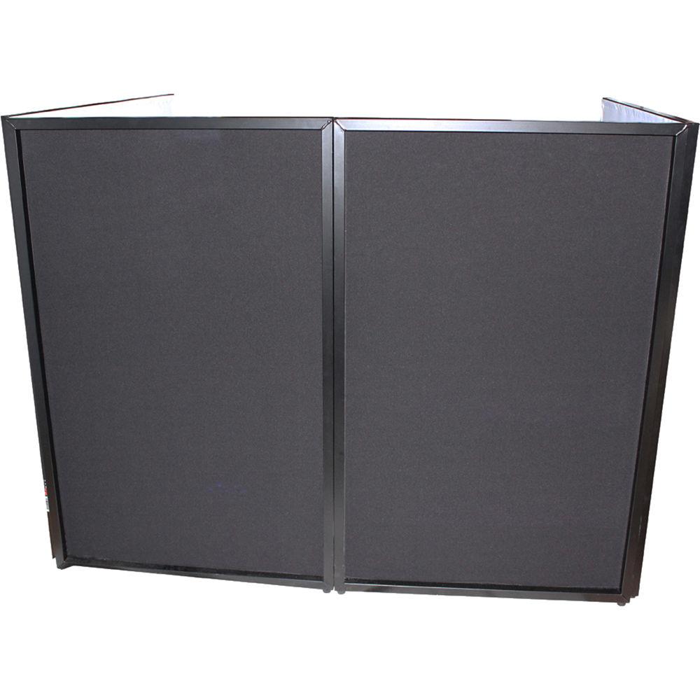 ProX DJ Facade - Aluminum 4-Panel Scrim Package with Bag and Black White Scrims