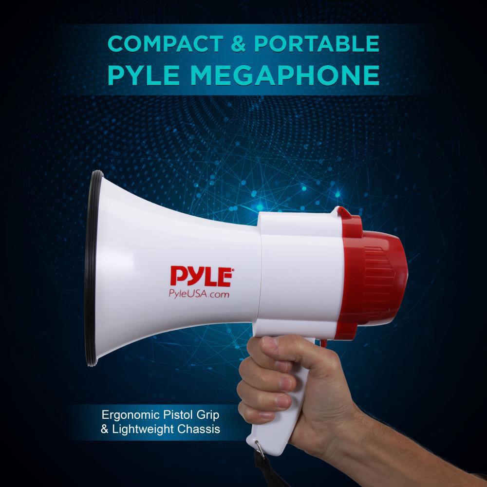 Pyle Pro PMP39VC 30W Megaphone with Siren and Voice-Changer