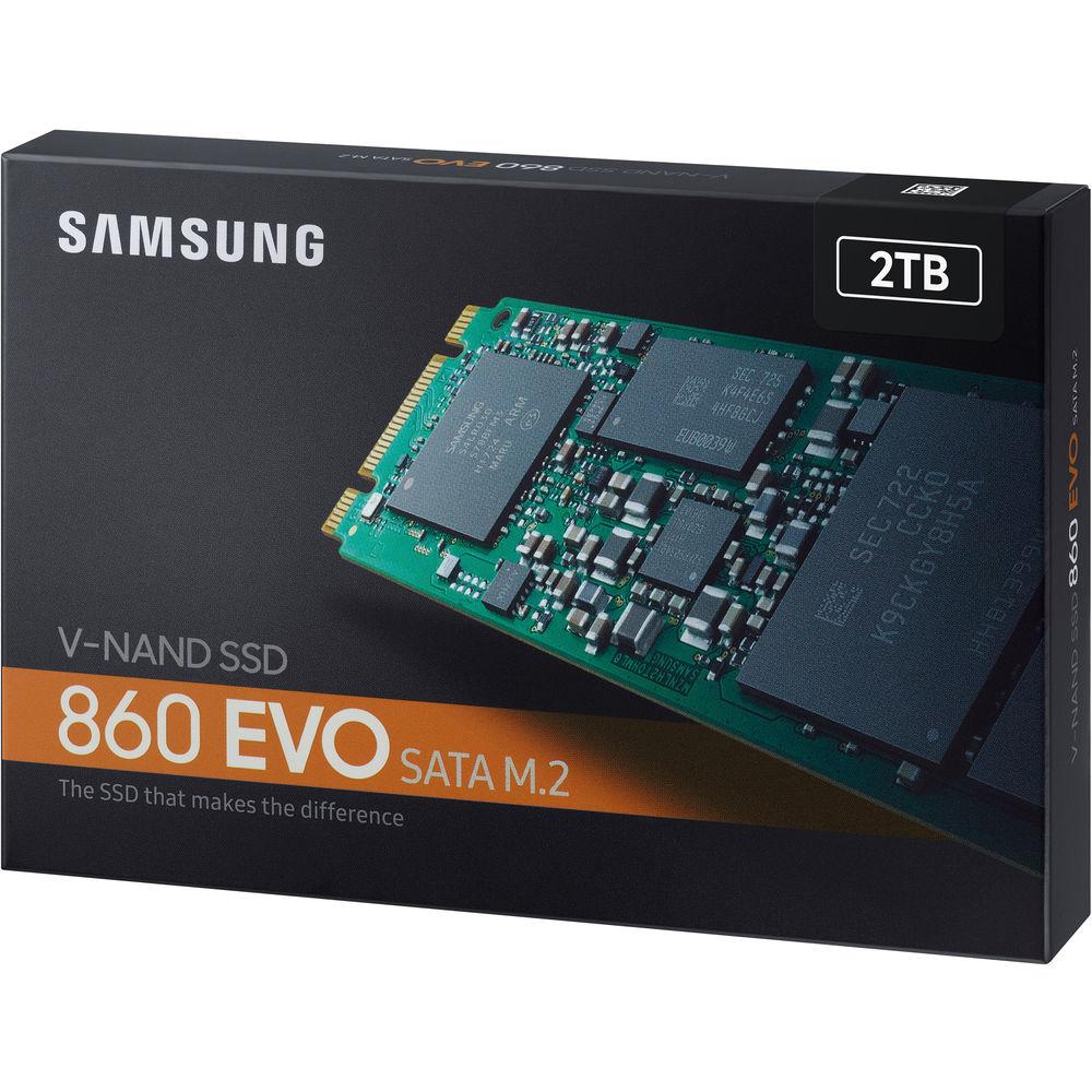 Samsung 2TB 860 EVO SATA III M.2 Internal SSD