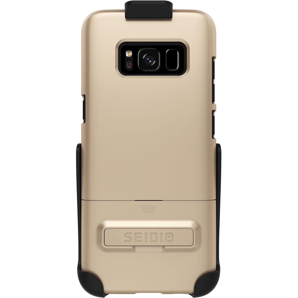 Seidio SURFACE Case with Kickstand and Holster for Galaxy S8