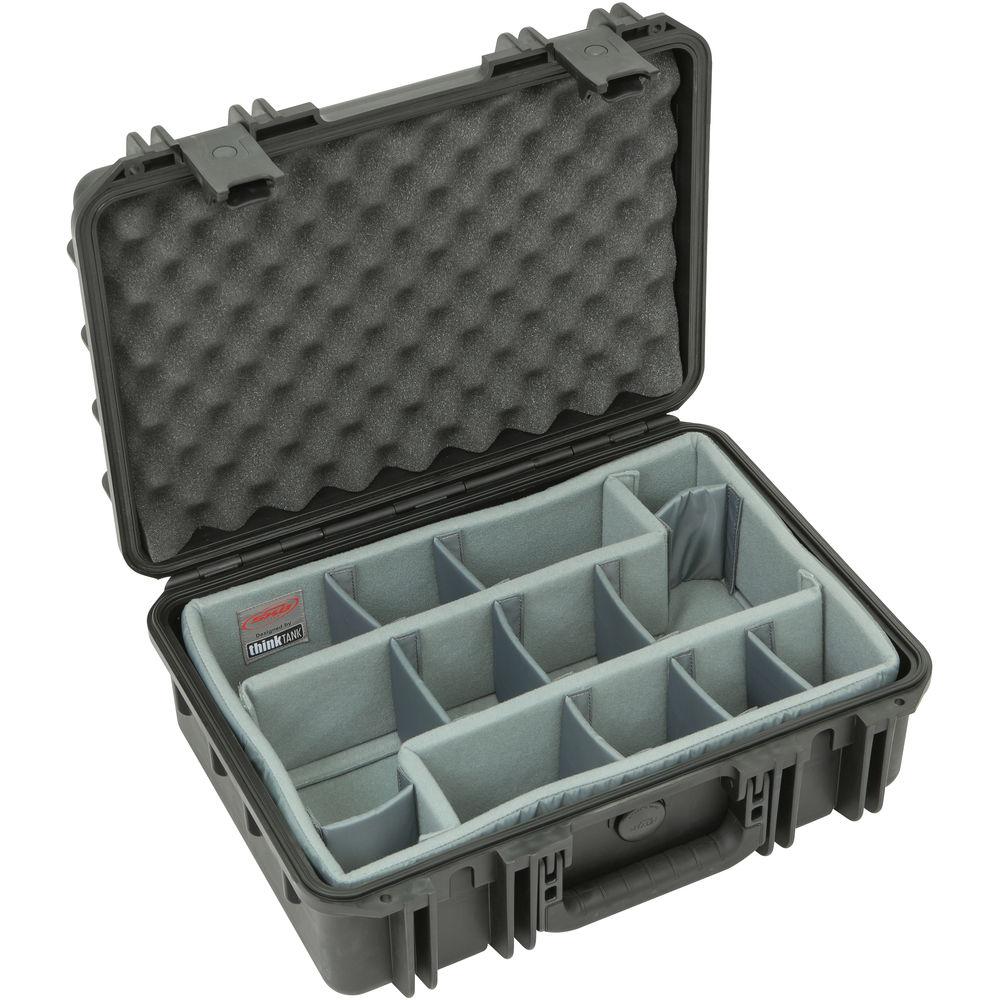 SKB iSeries 1711-6 Case with Think Tank Photo Dividers & Lid Foam