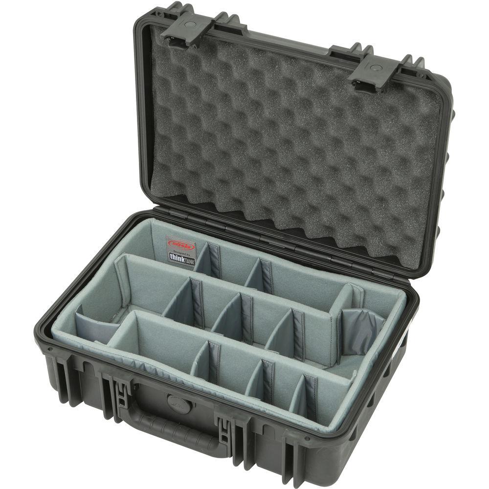 SKB iSeries 1711-6 Case with Think Tank Photo Dividers & Lid Foam
