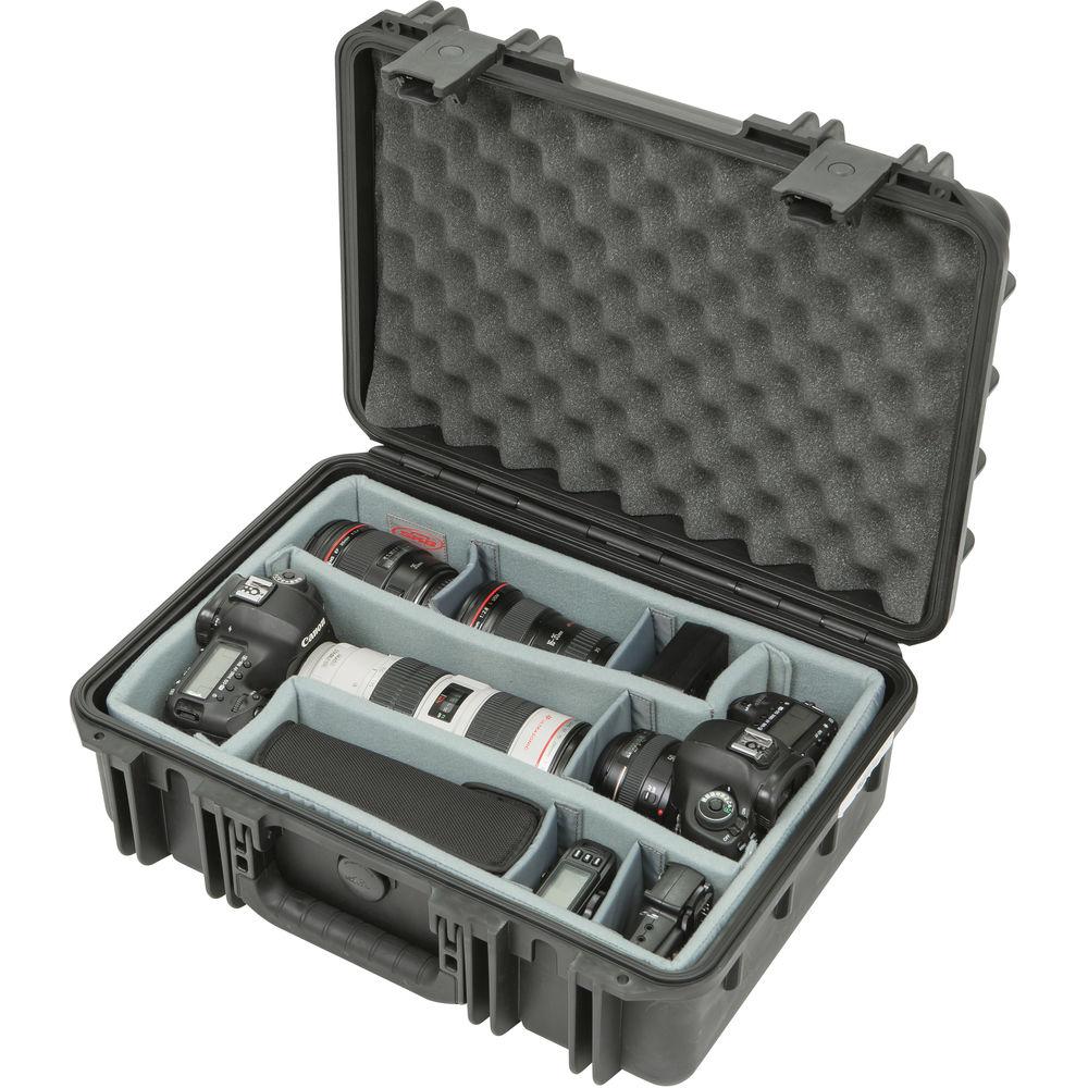 SKB iSeries 1711-6 Case with Think Tank Photo Dividers & Lid Foam