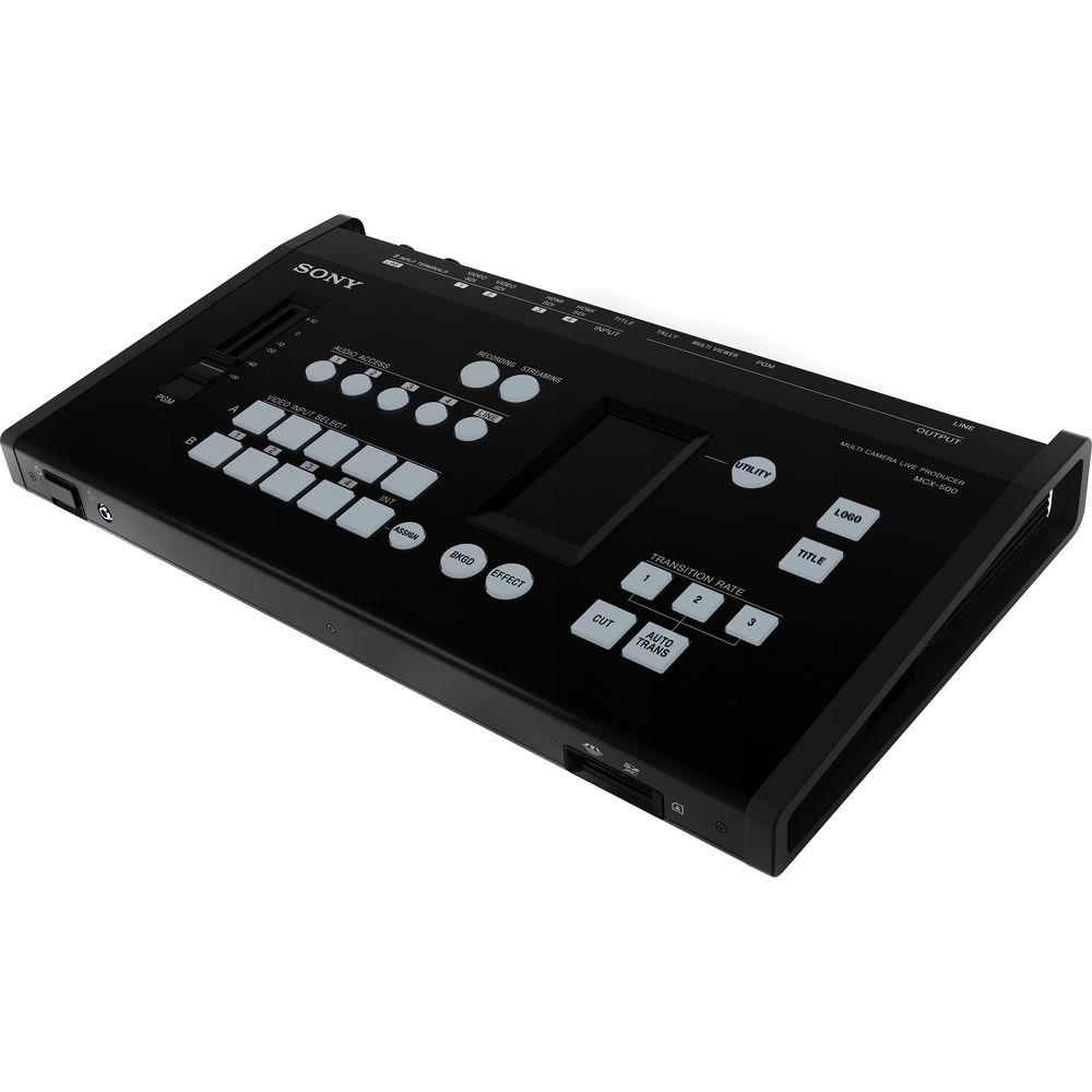 Sony MCX-500 4-Input Global Production Streaming Recording Switcher