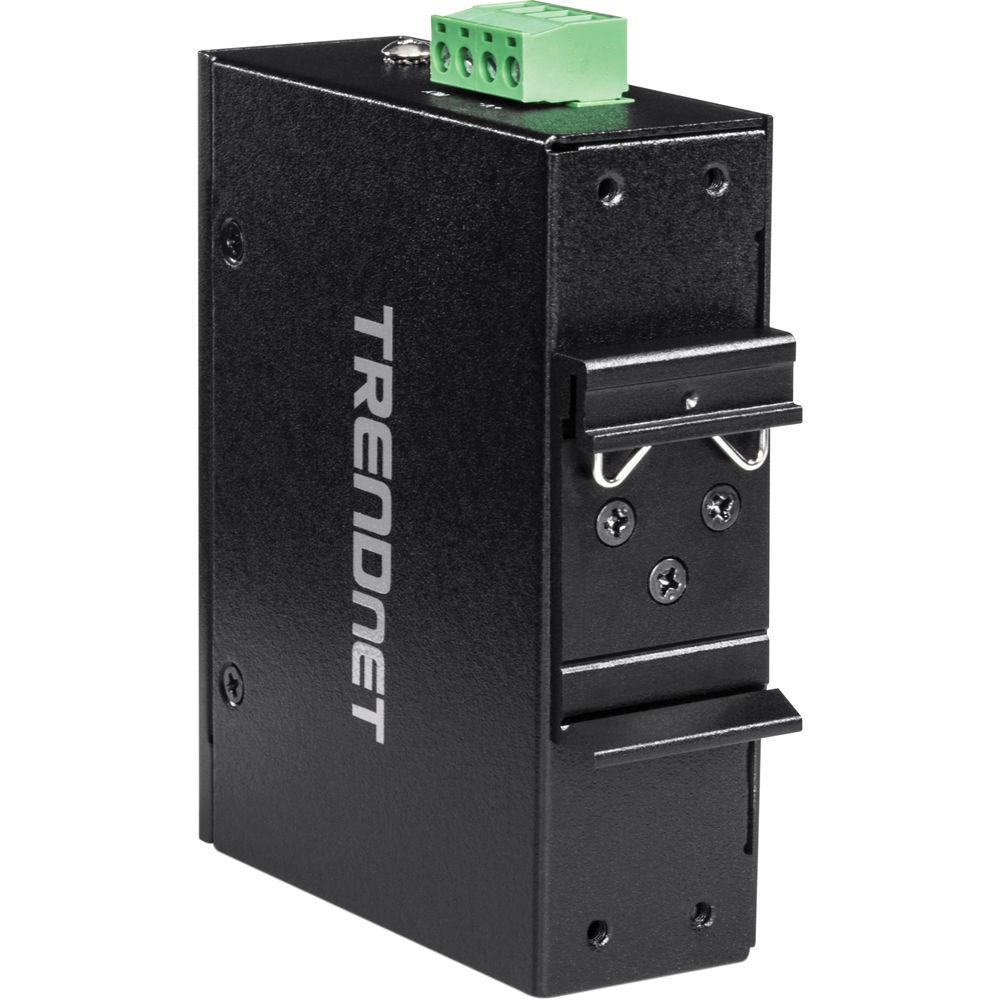 TRENDnet Industrial SFP to Gigabit UPoE Media Converter