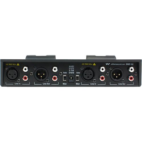 Williams Sound DW 300 Wireless Intercom:2-DLT 300 DLR 360 2-Mic-014-R Plug-Mount Mic 2-Mic-049 Omni Conference Mics
