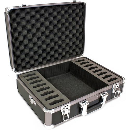 Williams Sound DW 300 Wireless Intercom:8-DLT300 Transceivers 8-Mic 044 2P Headset Mics 1-CCS 030 DW System CarryCs