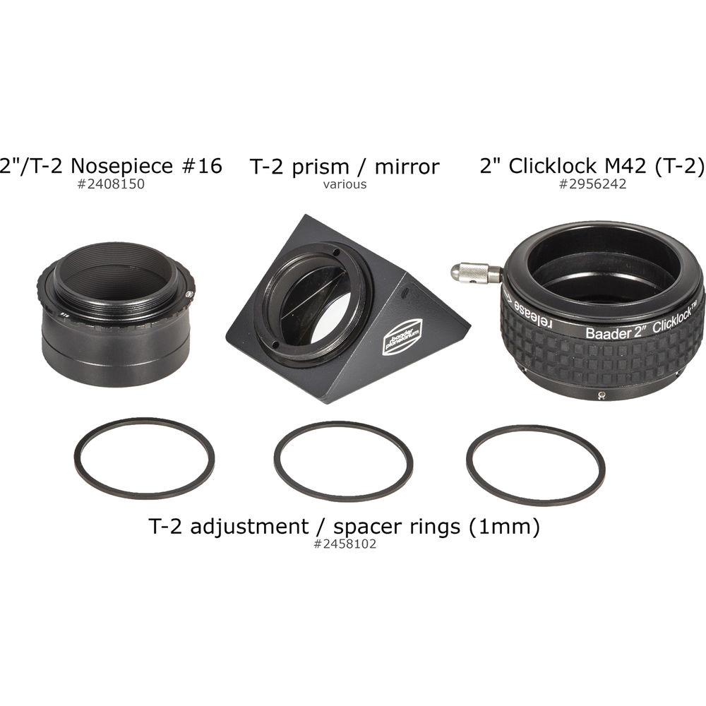 Alpine Astronomical Baader 90° T-2 Star Diagonal Prism