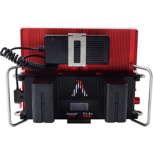 Aputure Amaran Tri-8c Bi-Color LED Light with Anton Bauer Battery Plate