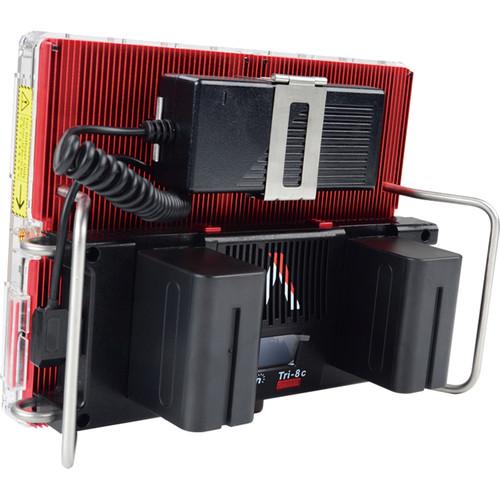 Aputure Amaran Tri-8c Bi-Color LED Light with V-Mount Battery Plate