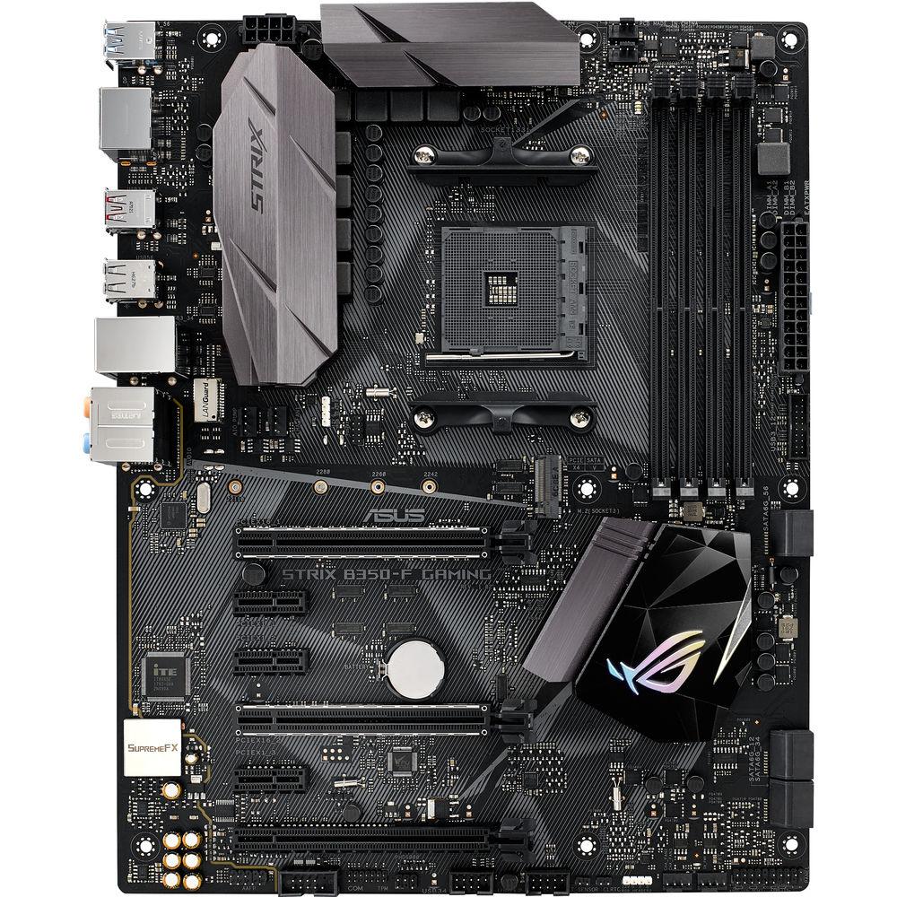 ASUS ROG Strix B350-F Gaming AM4 ATX Motherboard