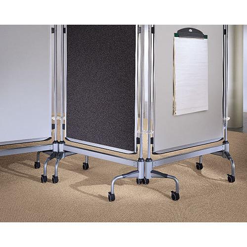 Bretford Here 48" Porcelain Dry Erase Mobile Board