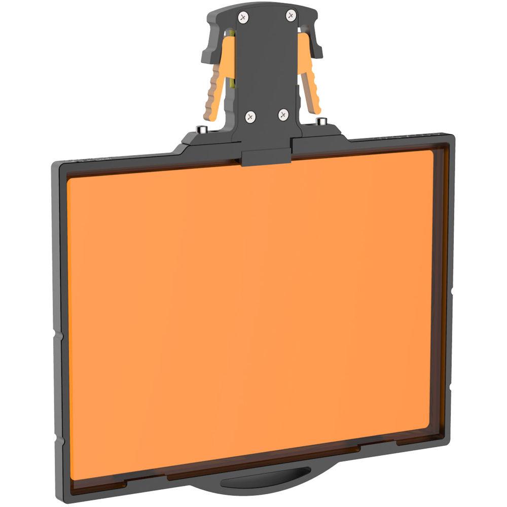 Bright Tangerine 4 x 5.65" Gripper Filter Tray for Misfit Matte Box