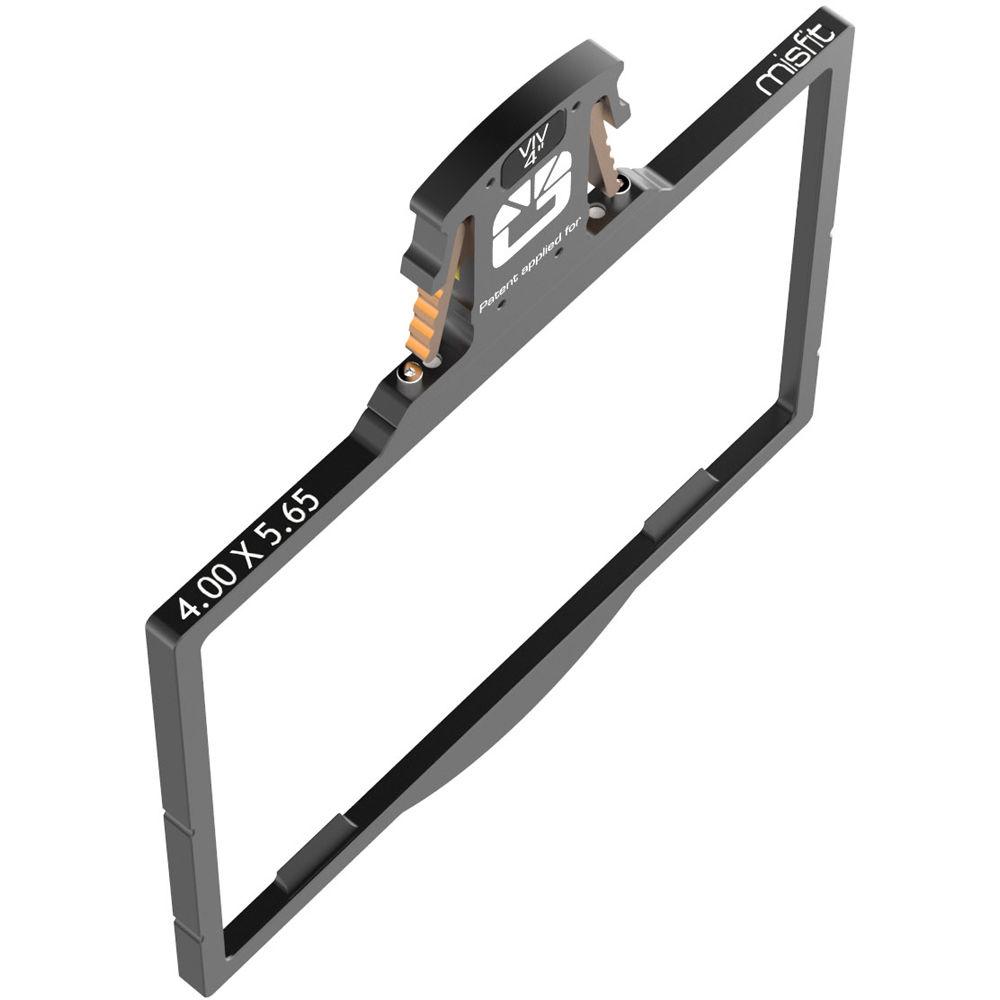 Bright Tangerine 4 x 5.65" Gripper Filter Tray for Misfit Matte Box