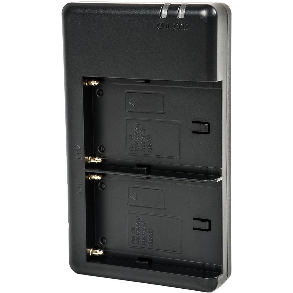 CAME-TV 2 x CA-F750 Batteries & FM50 USB Charger Kit