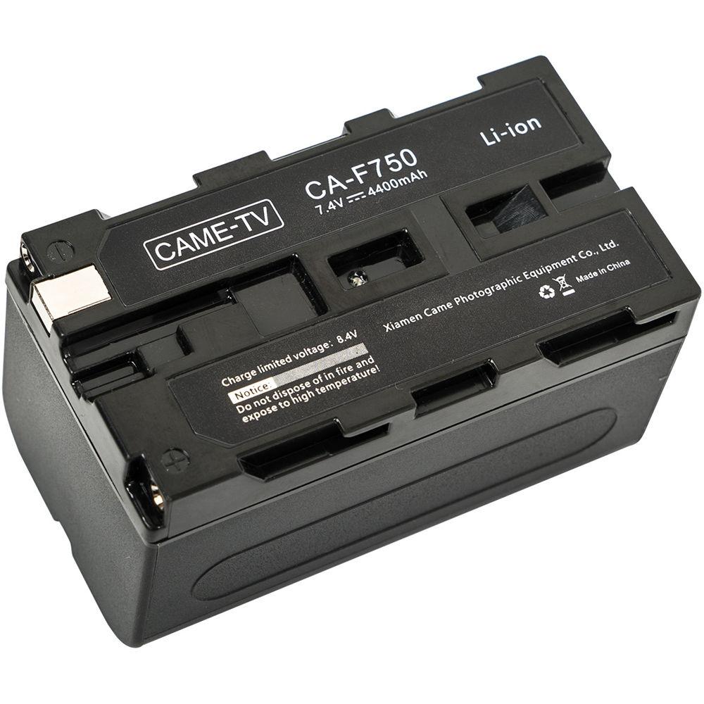 CAME-TV 2 x CA-F750 Batteries & FM50 USB Charger Kit
