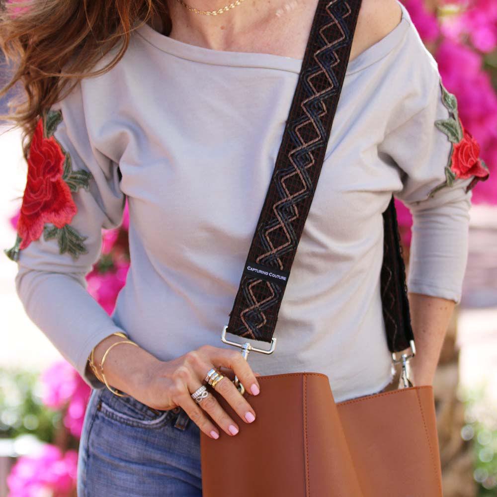 Capturing Couture Woven 2" Bag Strap