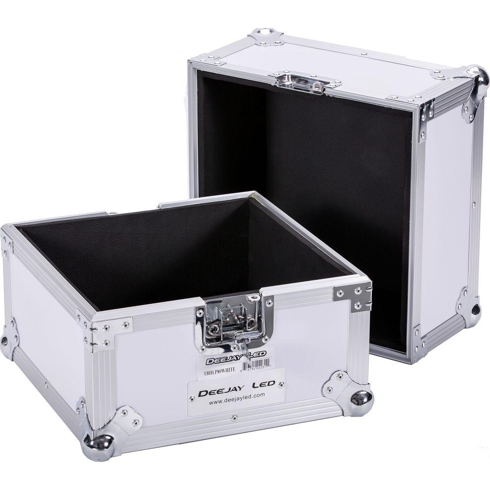 DeeJay LED Fly Drive LP Record Case For 80 LP Records