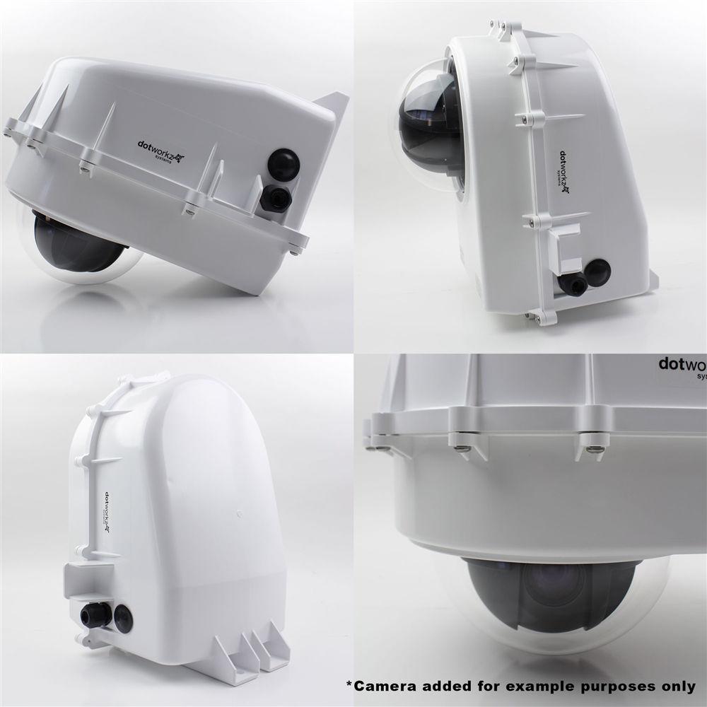 Dotworkz D2 IP68 Heater Blower Camera Enclosure with 60W High Power PoE