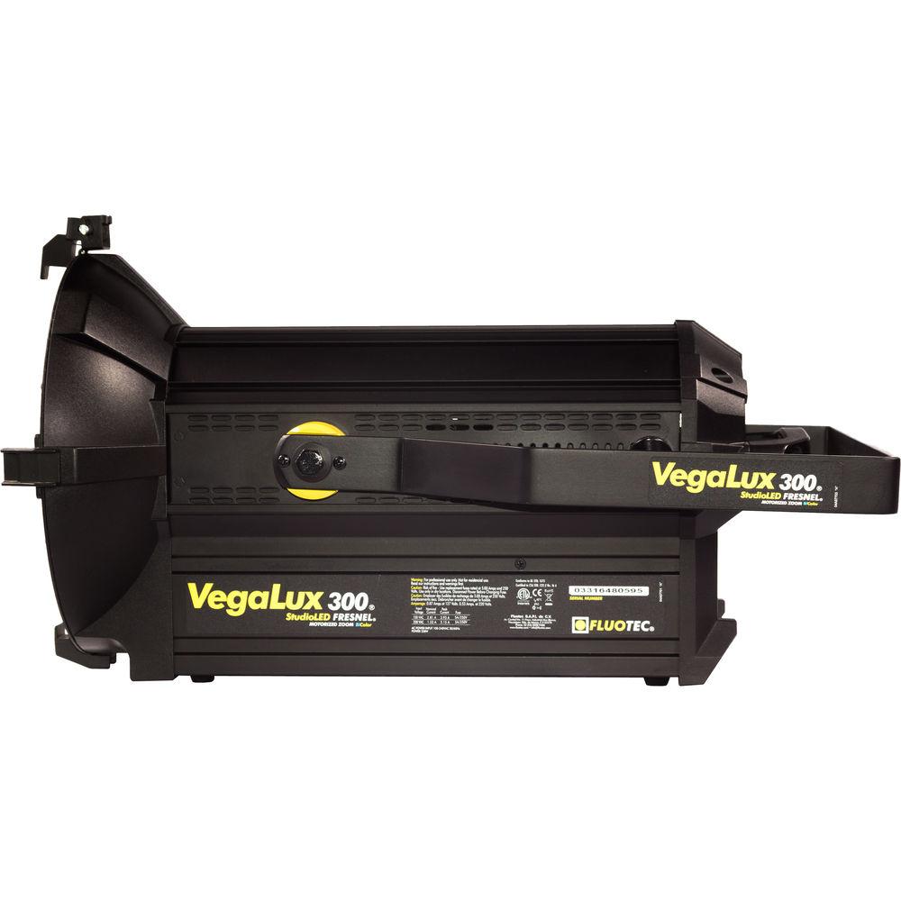 Fluotec VegaLux 300 Tunable 10" StudioLED Fresnel with Stand Mount Yoke