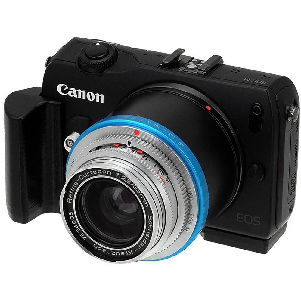 FotodioX Pro Mount Adapter for Deckel-Bayonet Lens to Canon EOS M Camera