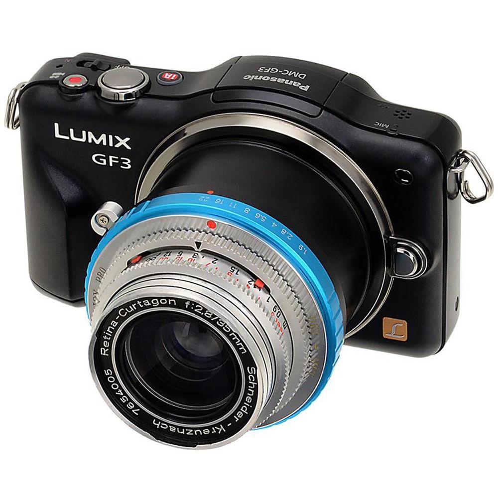 FotodioX Pro Mount Adapter for Deckel-Bayonet Lens to Micro Four Thirds Camera