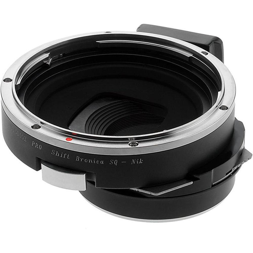 FotodioX Pro Shift Mount Adapter for Bronica SQ-Mount Lens to Nikon F Mount Camera