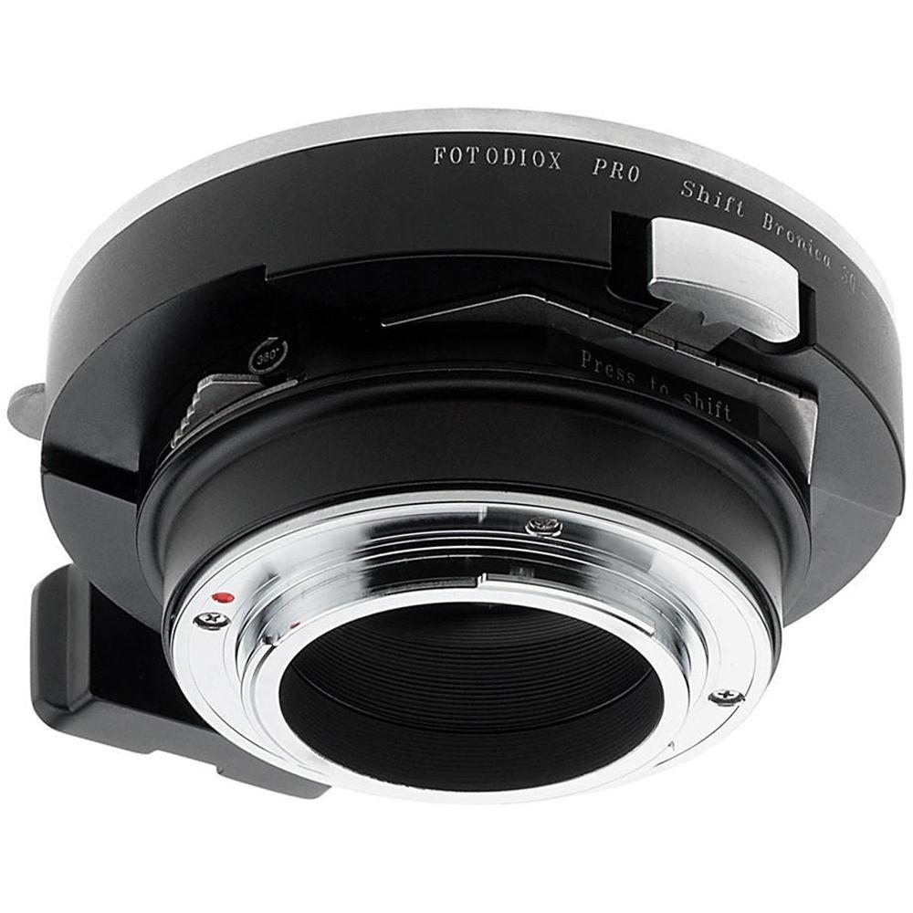 FotodioX Pro Shift Mount Adapter for Bronica SQ-Mount Lens to Nikon F Mount Camera