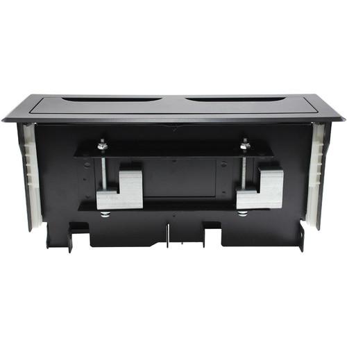 FSR Rectangular Table Box for 2 T6 Large Brackets Up to 8 TBRT Cable Retractors