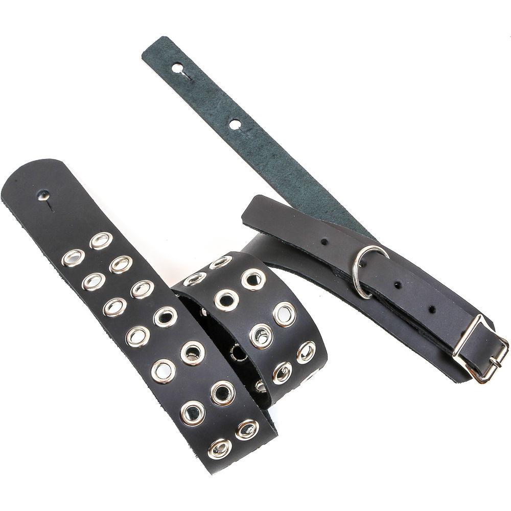 Funk Plus Double Grommet Genuine Premium Leather Guitar Strap with Buckle