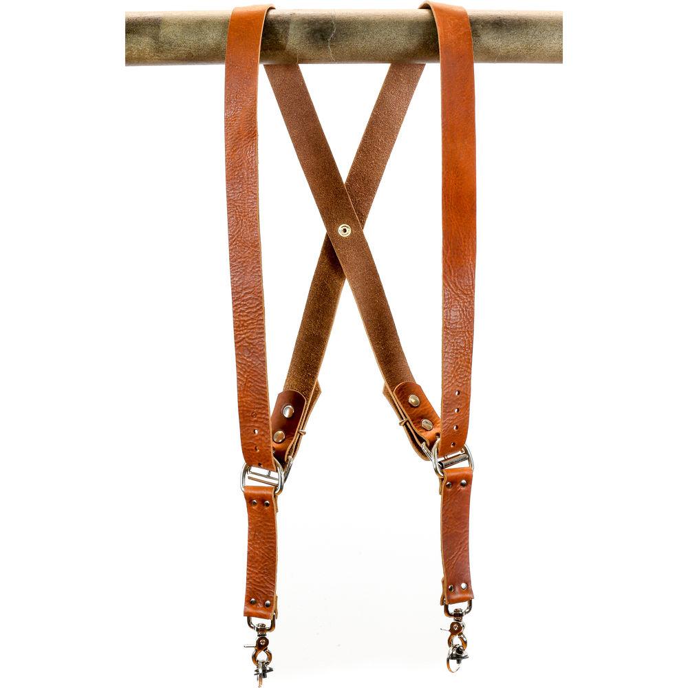 Funk Plus Water Buffalo Leather Snap Back Harness with 1.5" Wide Straps