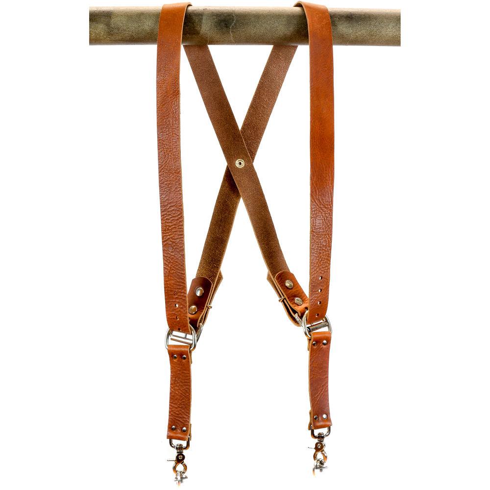 Funk Plus Water Buffalo Leather Snap Back Harness with 1.5" Wide Straps