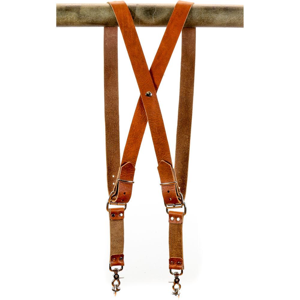 Funk Plus Water Buffalo Leather Snap Back Harness with 1.5" Wide Straps