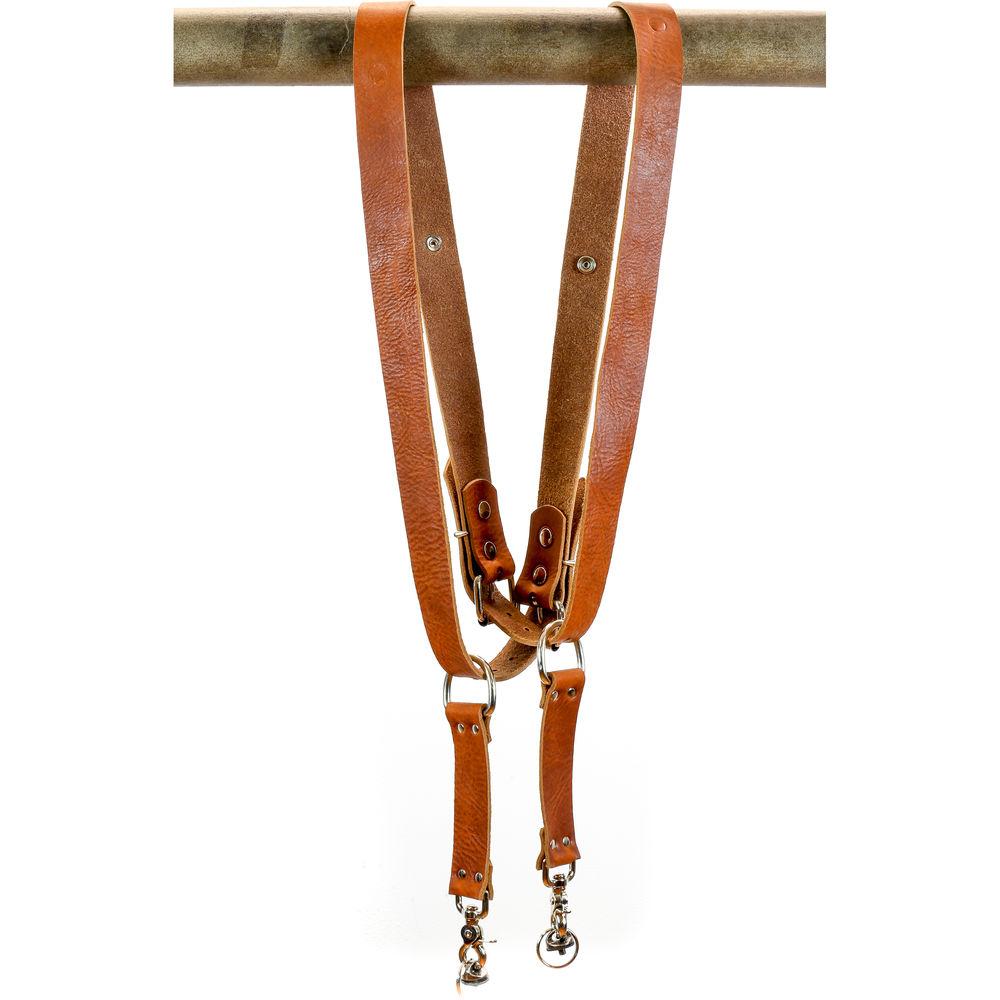 Funk Plus Water Buffalo Leather Snap Back Harness with 1.5" Wide Straps