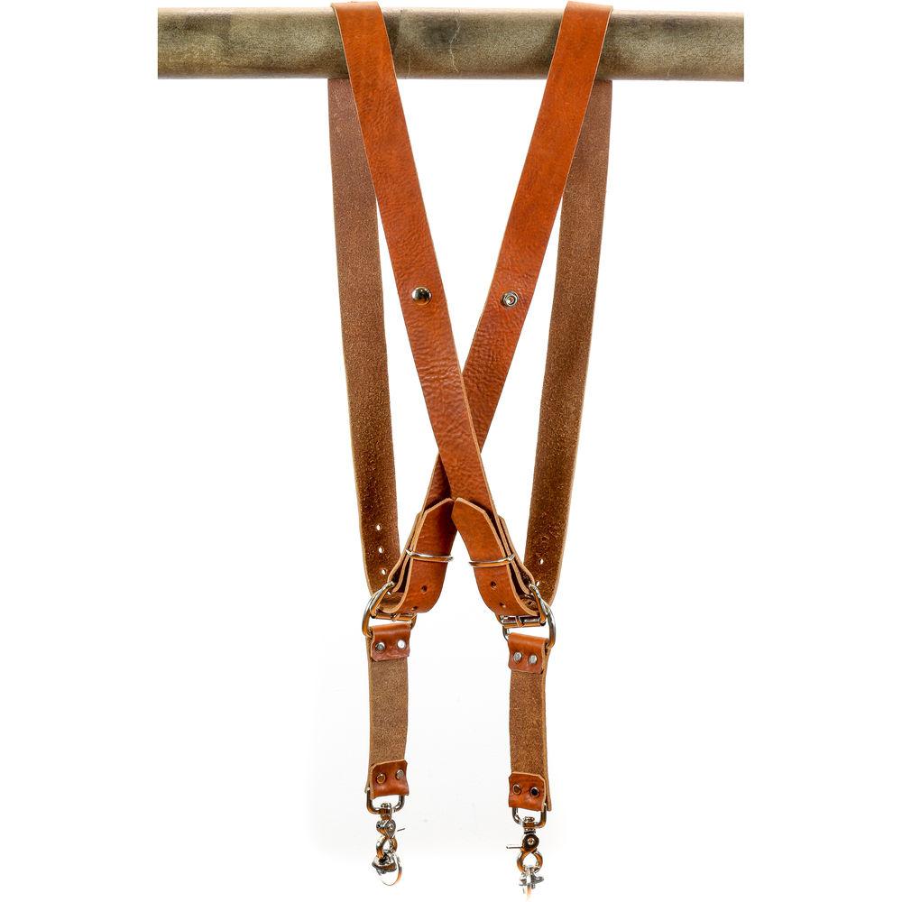 Funk Plus Water Buffalo Leather Snap Back Harness with 1.5" Wide Straps
