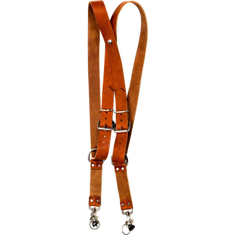 Funk Plus Water Buffalo Leather Snap Back Harness with 1.5" Wide Straps